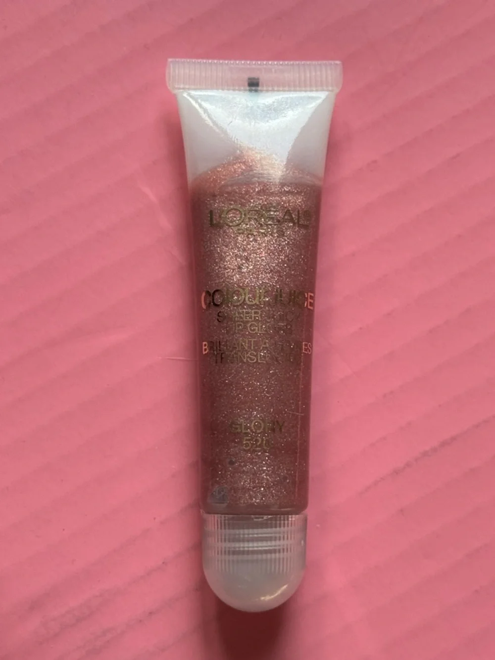 L’Oréal Colour Juice Sheer Juicy Lip Gloss 520 Glory Shimmer .5fl oz 15ML NEW